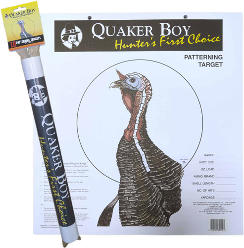 Quaker Boy BOY PAPER Target Turkey 20" X 20" Rolled 10-PACK