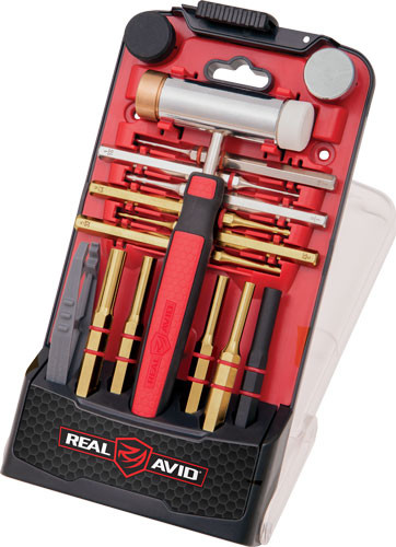 Real Avid AVID Accu-punch Hammer AND PIN PUNCH SET BRASS