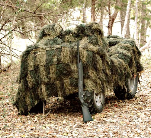Red Rock Gear ROCK Ghillie BLIND 5'X12' Woodland Camouflage Netting
