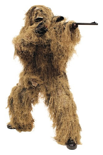Red Rock Gear ROCK Ghillie SUIT Desert 5 PIECE ADULT Medium/Large