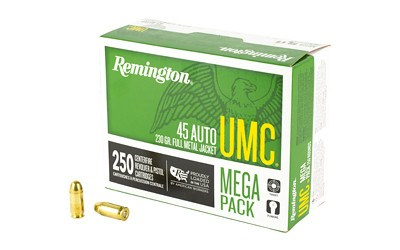 Remington UMC MP 45ACP 230GR FMJ 250/1000