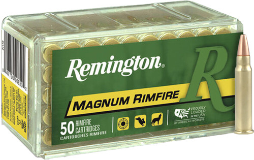 Remington 17HMR 17GR JHP 2550FPS 50RD 40BX/Case