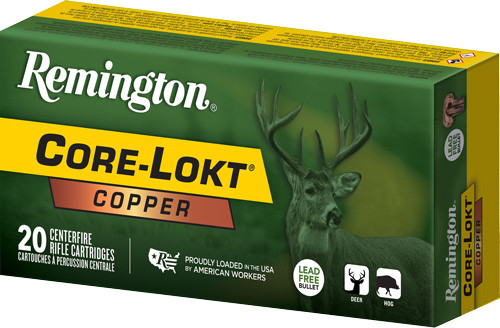 Remington 360 Buckhammer 160GR Copper HP 20RD 10BX/Case