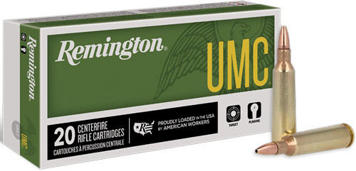 Remington UMC 22-250 REM 50GR HP 20RD 10BX/Case