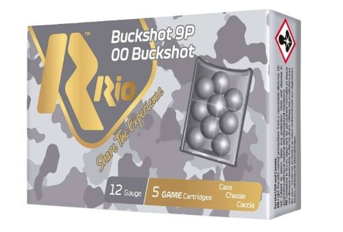 Rio Ammunition ROYAL BUCK 12GA 2.75" 00BK 9 Pellet 5RD 50BX/Case