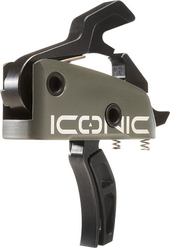 Rise Armament Trigger Iconic GREEN 2-STAGE 1.25/1.75 AR-15 W/PIN<