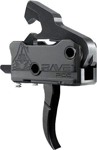 Rise Armament Trigger RAVE PCC Curved 3.5LB AR-15 W/ANTI WALK PINS