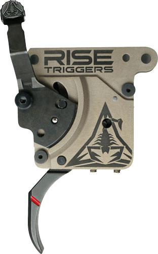 Rise Armament Trigger Reliant PRO REM 700 1-3LB Curved W/Bolt Action RLS