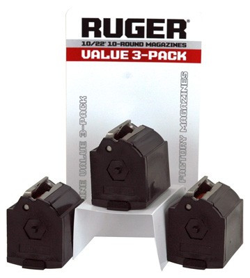 Ruger 10/22 Magazine Accessory-magazines for Rimfire - 22 LONG RIFLE, 10-Round