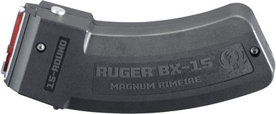 Ruger BX-15 Magnum Accessory-magazines for Rimfire - MULTI-FIT, 15-Round