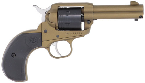 Ruger Wrangler 22LR 3.75" Fixed Sights 6-SH BURNT Bronze Birdshea<