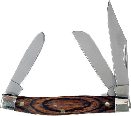 Ruko Folder 3.5" Pakkawood Handle Clamshell