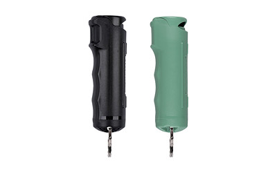 Sabre 2PK Pepper GEL W/CLP Black/Green
