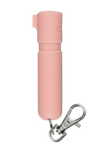Sabre Mighty Discreet Pepper SPRAY W/SNAP CLIP PINK