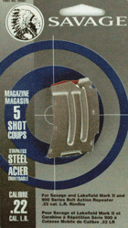 Savage Savage Magazine Accessory-magazines for Rimfire - MULTI-FIT, 5-Round