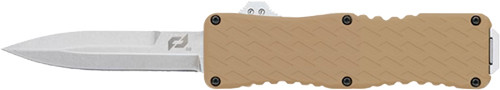 Schrade KNIFE Uproar D/A OTF 3" D2 Bayonet POINT Flat Dark Earth/Stainless Steel!