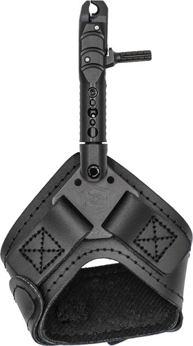 Scott Archery Release ASPEN Single JAW BLACK Leather Buckle STRAP
