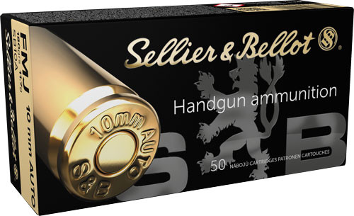Sellier & Bellot S&B 10mm 180GR FMJ 50RD 20BX/Case