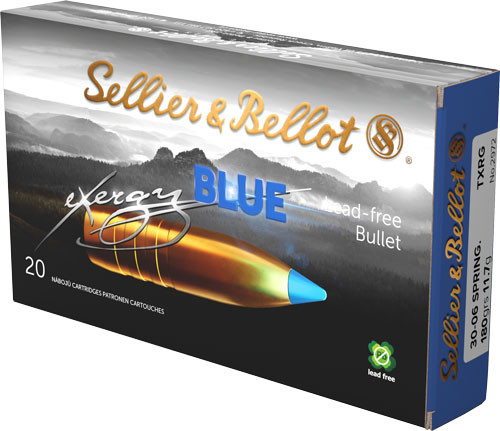 Sellier & Bellot S&B 30-06 180GR TXRG BLUE 20RD 12BX/Case