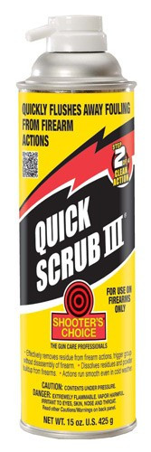 Shooter's Choice Shooters Choice Quickscrub III Cleaner/degreaser FOAM 15OZ.