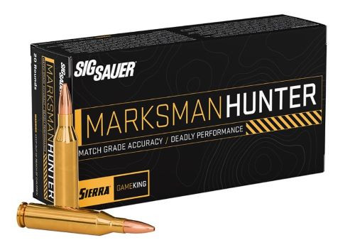 Sig Sauer AMMO 243 WIN 85GR Marksmn Hunter Gameking 20RD 10BX/Case