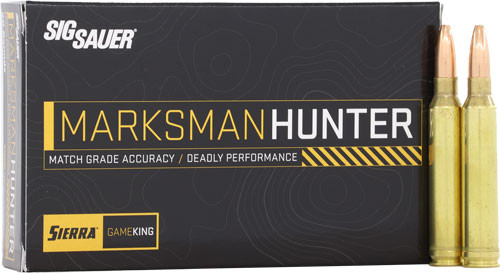 Sig Sauer AMMO 300WM 165GR Marksman Hunter Gameking 20RD 10BX/Case