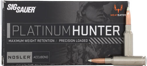 Sig Sauer AMMO 6.5CM 140GR Plantinum Hunter Accubond 20RD 10BX/Case