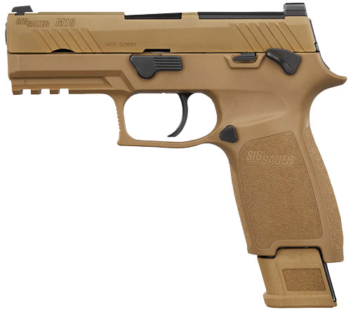 Sig Sauer M18 CSS Semi-Automatic Pistol - 9mm LUGER, 3.9"