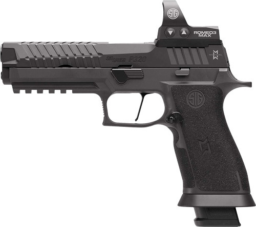 Sig Sauer P320 XFIVE MAX 2 9mm 5" Romeo3max (4)10RD BLACK<