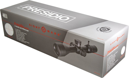 Sightmark Presidio 3-18x50 30mm SCOPE MATTE BLACK LR2 RET