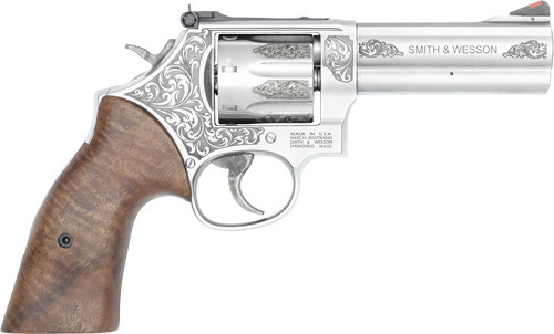 Smith & Wesson 686 Plus Engraved Revolver - 357 MAGNUM/38 SPECIAL, 4"
