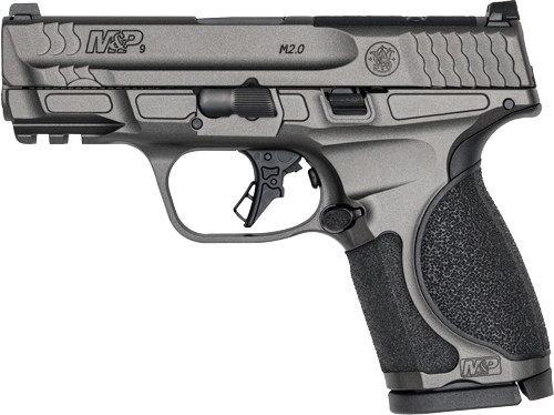 Smith & Wesson M&P9 M2.0 Metal Compact Optics Ready Semi-Automatic Pistol - 9mm LUGER, 3.6"