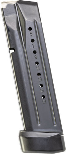 Smith & Wesson Competitor Magazine Accessory-magazines for Centerfire Pistol - 9mm LUGER (9X19,9mm PARABELUM), 17-Round