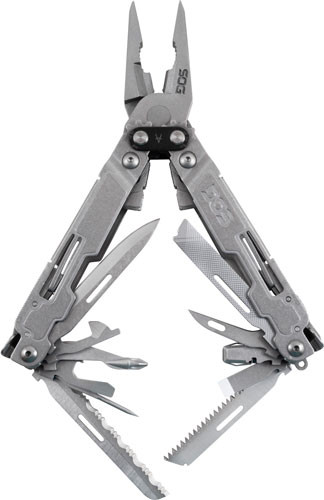 Sog Multi-tool Poweraccess DLX Stonewash W/sheath/hex BIT KIT