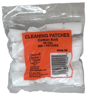 Southern Bloomers Bloomer .22CAL. Cleaning Patches 200-PACK
