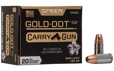 Speer Ammunition SPR GOLD DOT CARRY GUN 9mm 135GR HP