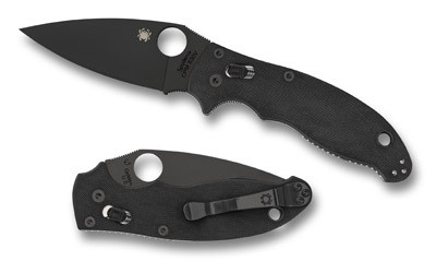 Spyderco MANIX 2 BLACK BLADE 3.375"