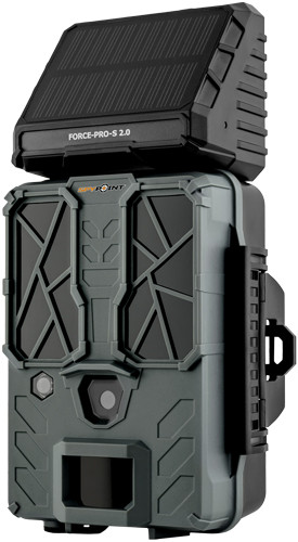 Spypoint Trail Cam Force Pro-s 2.0 Solar 4K with 32GB Sd Card - Grey