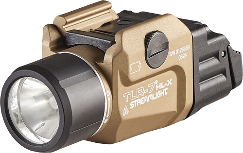 Streamlight TLR-7 HL-X USB Flat Dark Earth LIGHT W/RAIL MOUNT WHITE LED