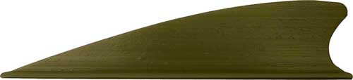 Tactical Vanes VANES Matrix 2.25" Shield CUT Olive Drab GREEN 36 PACK!