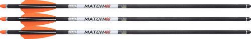 Ten Point Wicked Ridge Xbow Arrow Match 400 Carbon 20-Inch Alpha HP 3PK - Black