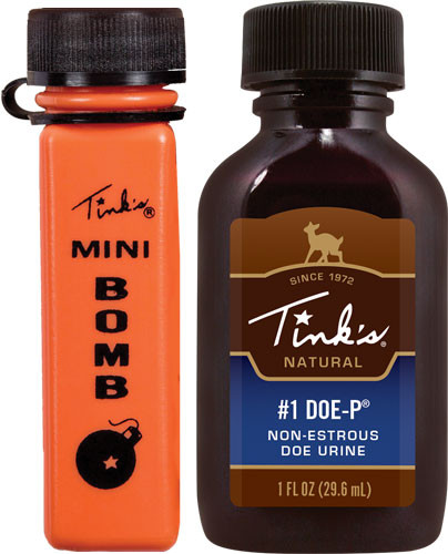Tinks DEER LURE #1 DOE-P NON Estrus W/MINI BOMB 1FL OUNCE