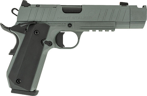 Tisas 1911 Night Stalker Compact Semi-Automatic Pistol - 45 ACP, 4.25"