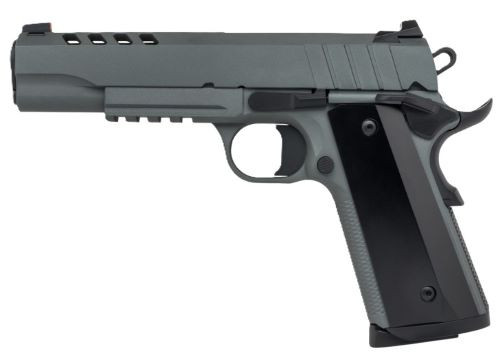 Tisas 1911 Night Stalker Semi-Automatic Pistol - 9mm LUGER, 5"