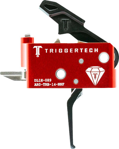 Triggertech AR-15 TWO STAGE BLACK Diamond FLAT