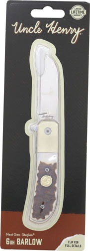 Uncle Henry HENRY KNIFE NEXT GEN Staglon 2.7" Folder Wharnclife