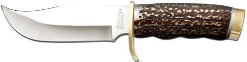 Uncle Henry HENRY KNIFE NEXT GEN Staglon 5.5" Blade W/Leather Sheath