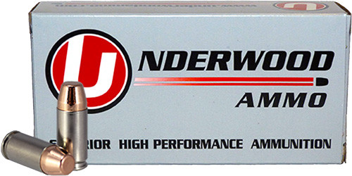 Underwood Ammo 9mm LUGER +P 124GR FMJ 50RD 10BX/Case