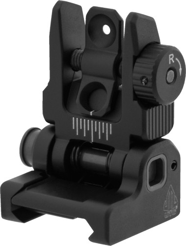 Utg Accu-sync Spring Loaded AR 15 Flip-up REAR SIGHT