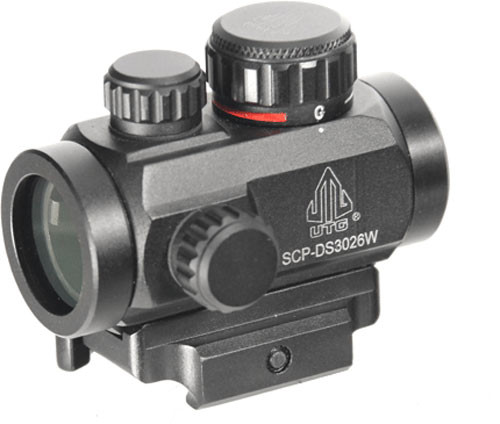 Utg Red MICRO DOT 4.0 MOA 2.6" 30mm W/integral Quick-Detach MOUNT